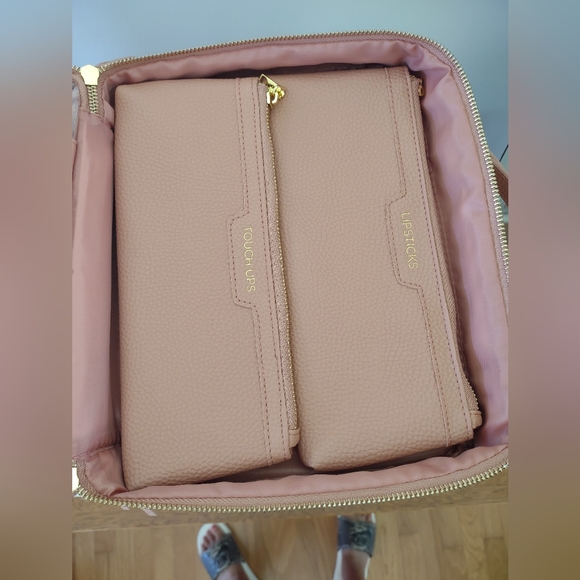 Tartan + Twine Mauve Pink Cosmetic Bag - Picture 10 of 15